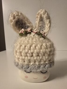 Easter Bunny Marshmallow Mug Hat